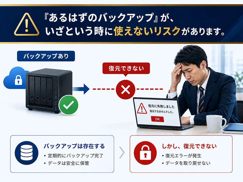 株式会社リプラス、法人のバックアップデータを対象とした無料点検を2026年9月より開始｜バックアップ運用の現状と復元に関する課題