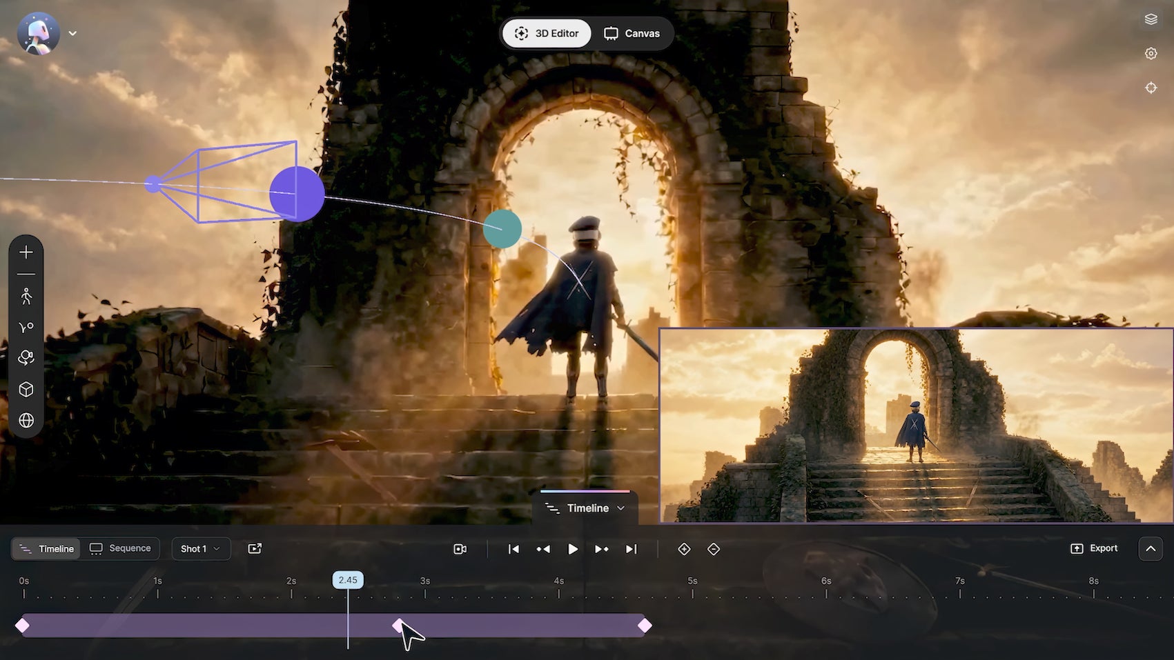 オートデスク、Flow Studioの新機能「3D Editor + Canvas」を発表(2枚目)
