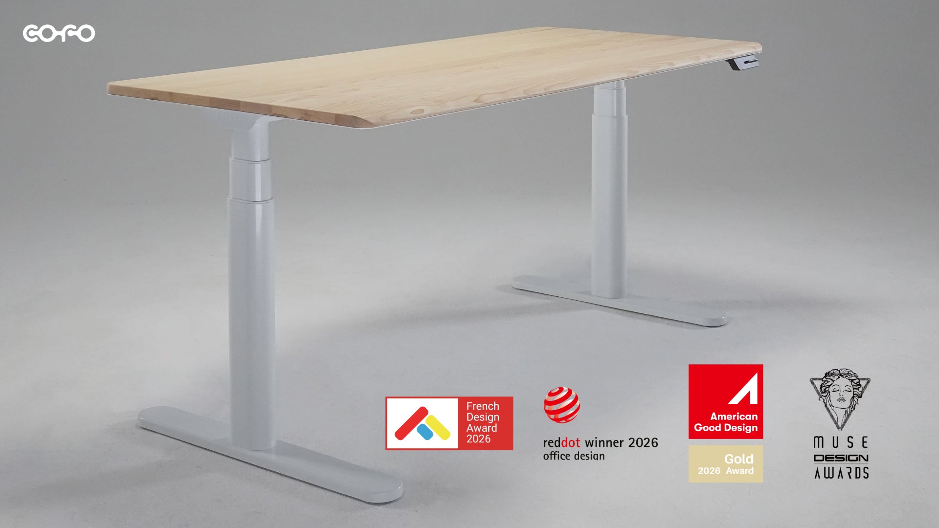 COFOの新作デスク「COFO Desk Studio」がフランス、ドイツ、アメリカの国際デザインアワードを受賞