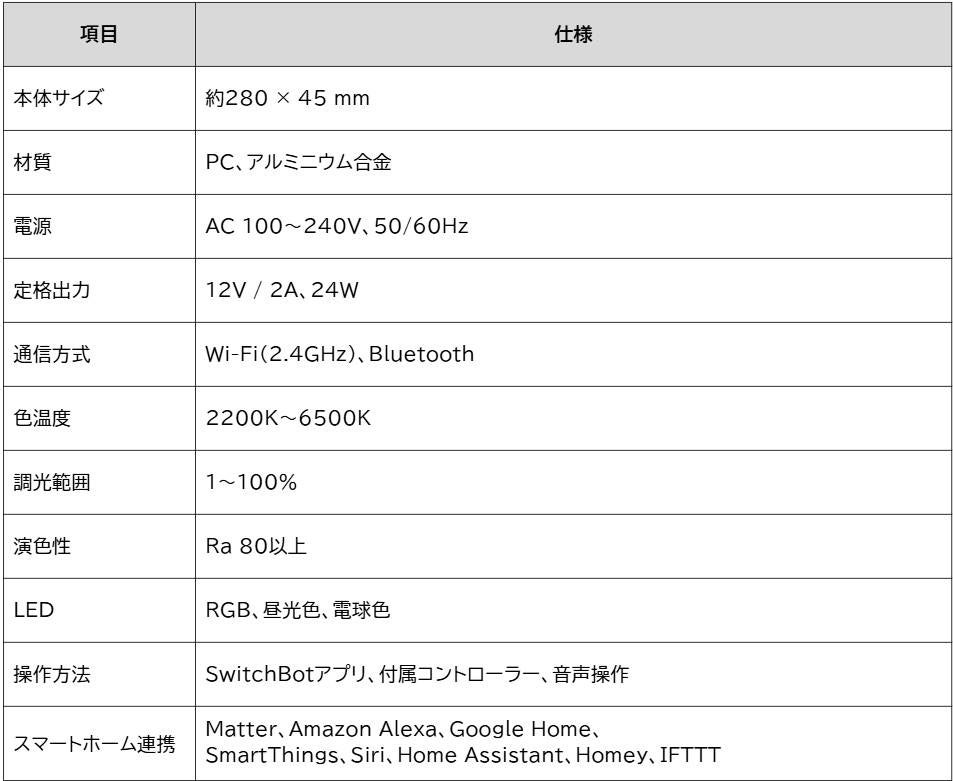 SwitchBot、カラーと白色光を両立した2本組「RGBICライトバー」を10月9日発売|製品価格と発売記念セールについて(6枚目)