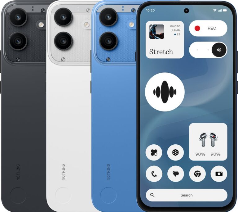 楽天モバイル、Nothing製スマートフォン「Phone (4b)」を10月20日より予約開始、限定色ブルーも展開