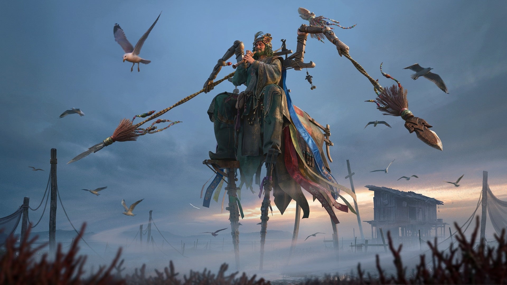 武侠オープンワールドアクションRPG『風燕伝:Where Winds Meet』、新テーマ地域「青州」を10月15日に実装|青州に登場する3体の野良首領(3枚目)
