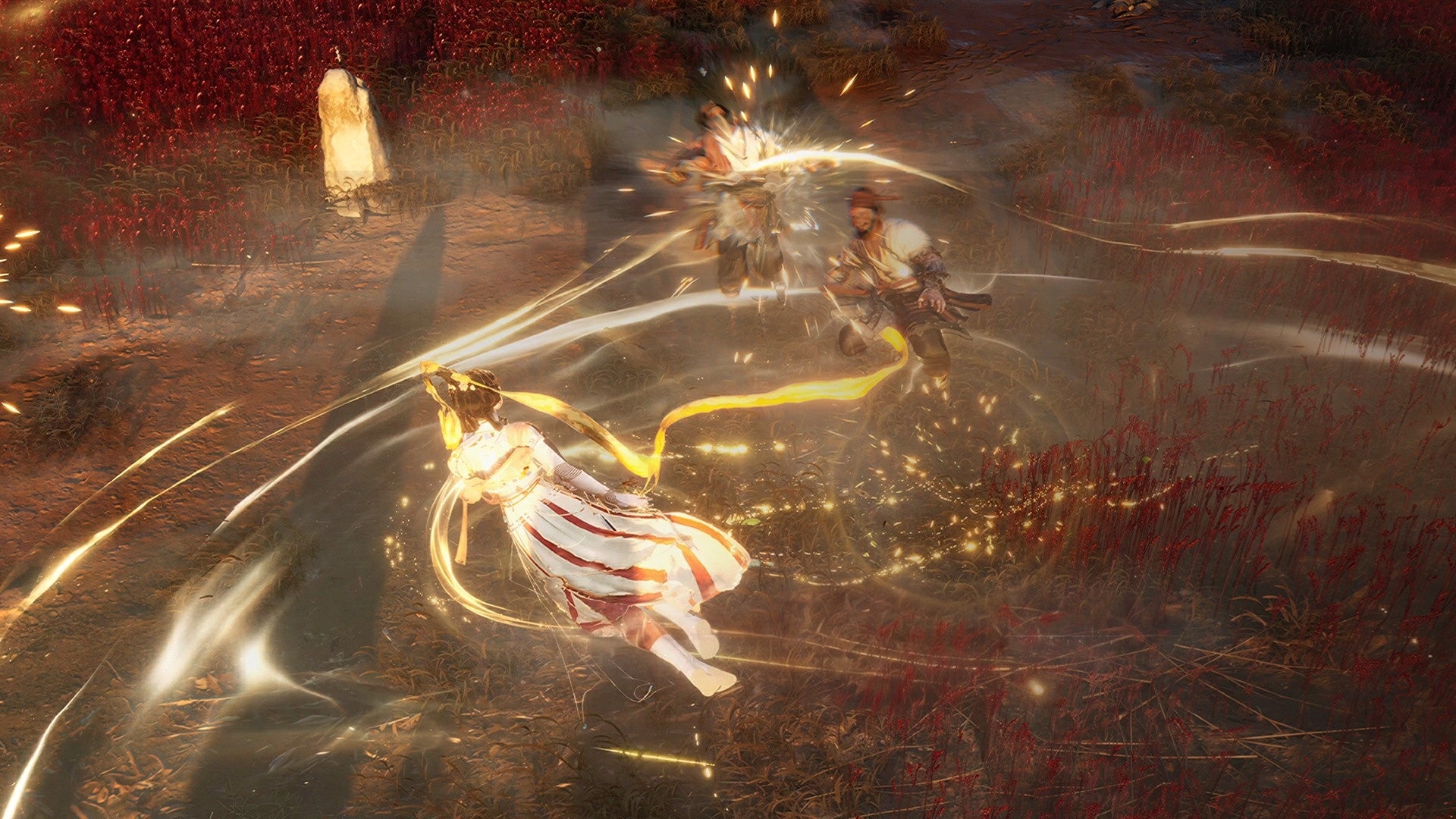武侠オープンワールドアクションRPG『風燕伝:Where Winds Meet』、新テーマ地域「青州」を10月15日に実装|青州に登場する3体の野良首領(2枚目)