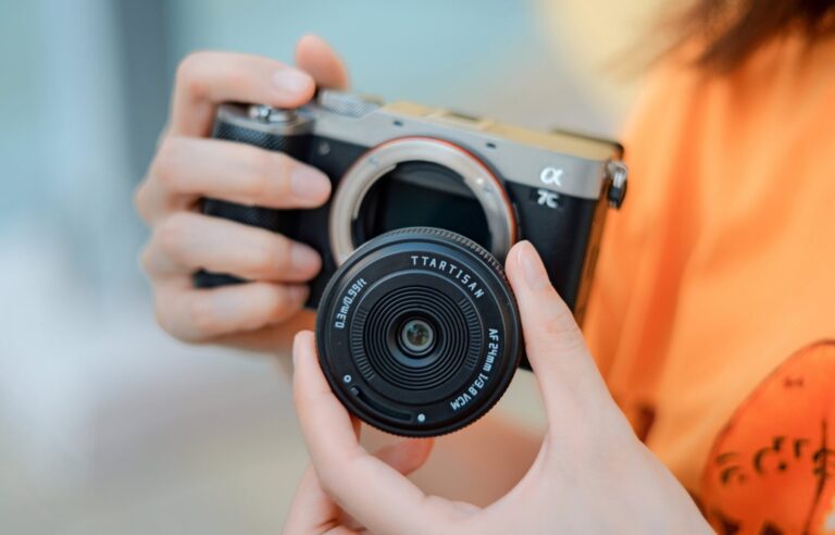 焦点工房、重さ約58gの薄型広角レンズ「TTArtisan mini AF 24mm f/3.8」ソニーEマウント用を発売