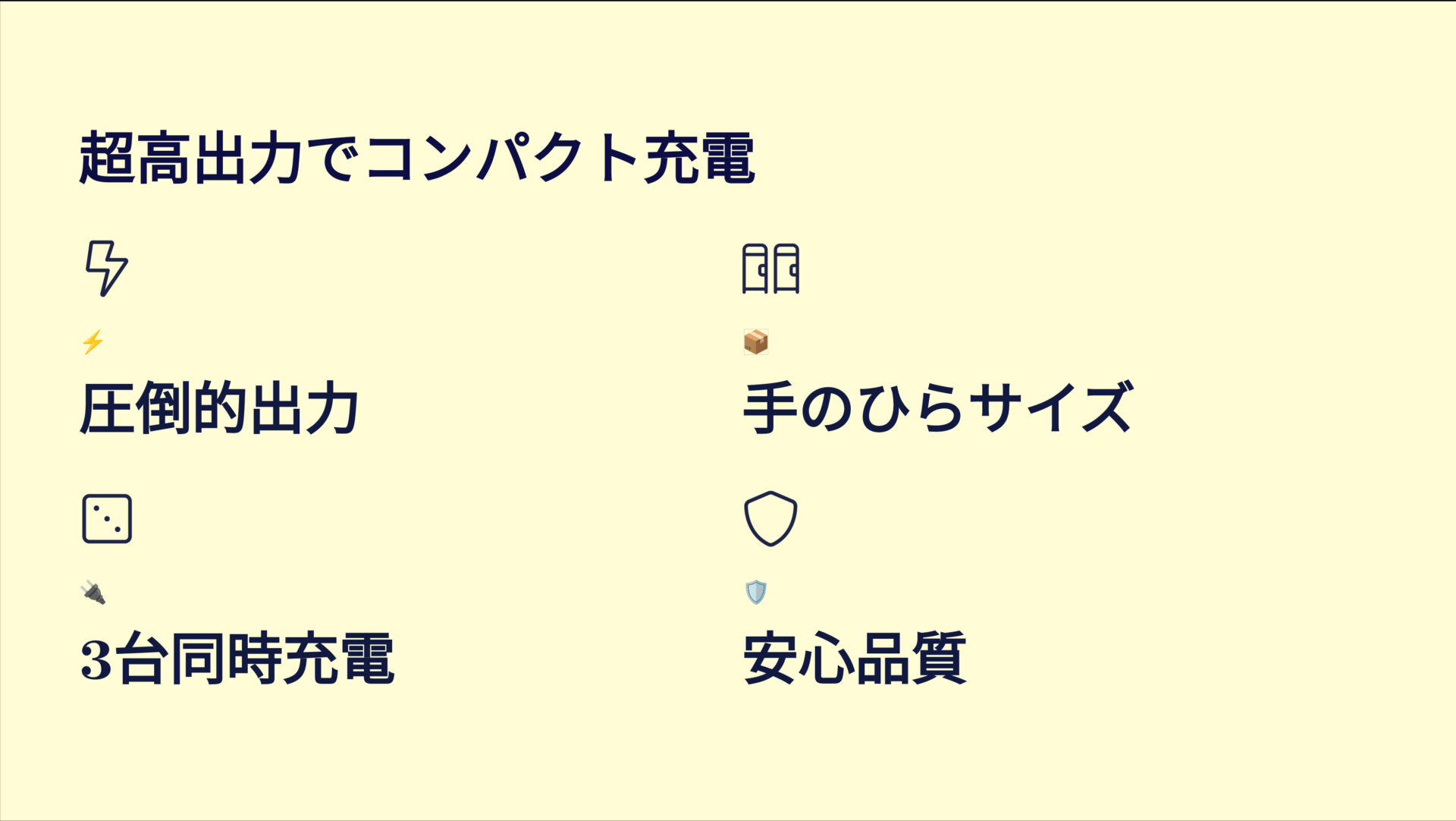 737 Charger (GaNPrime 120W)を評価！｜手のひらサイズでノートPCも爆速充電！3台同時もOK。 のまとめスライド