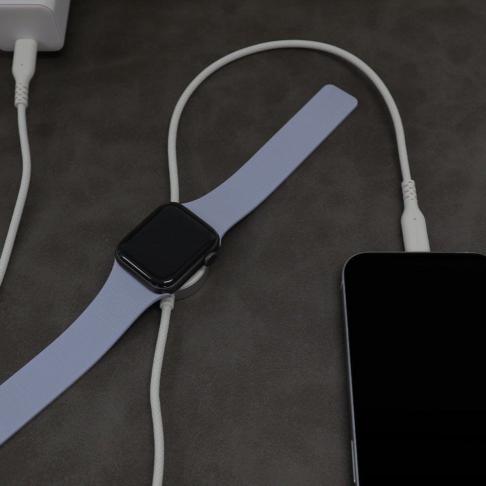 株式会社オウルテック、Apple WatchとUSB Type-C機器を同時充電できる2in1充電ケーブル「OWL-MW08シリーズ」を発売