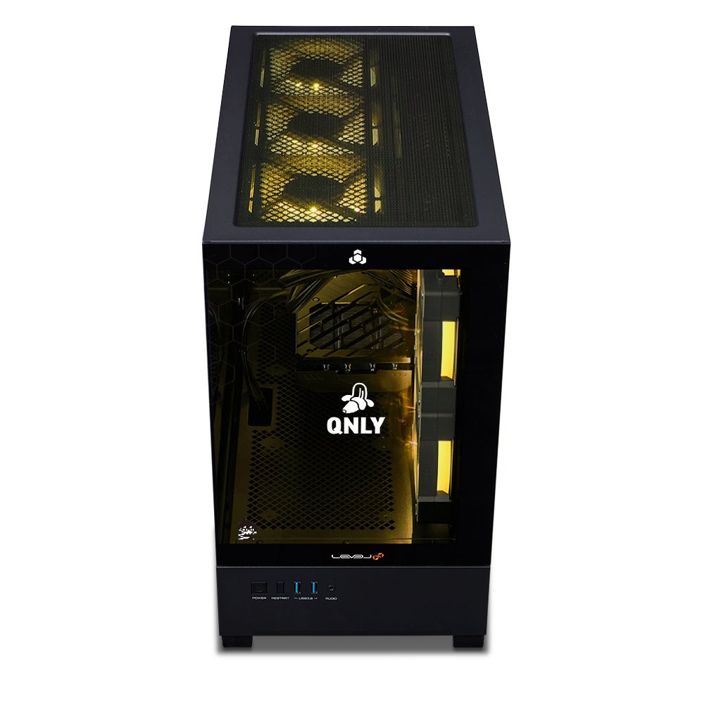 ドズル社×LEVEL∞コラボゲーミングPC、「おんりー」オリジナルデザインピラーレスモデルが登場（6枚目）