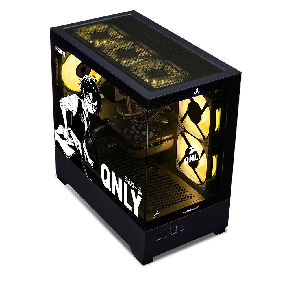 ドズル社×LEVEL∞コラボゲーミングPC、「おんりー」オリジナルデザインピラーレスモデルが登場（4枚目）