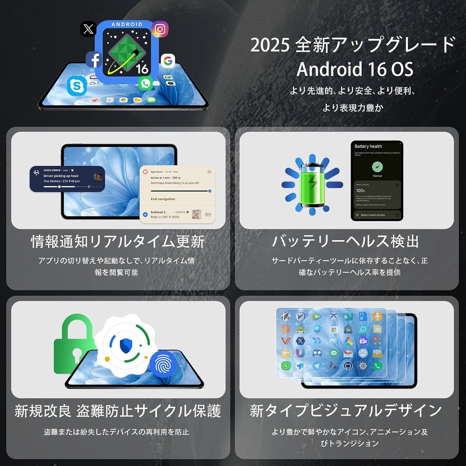 Teclast、13インチ・Android 16搭載タブレット「Teclast T65」の期間限定セールを開催（3枚目）