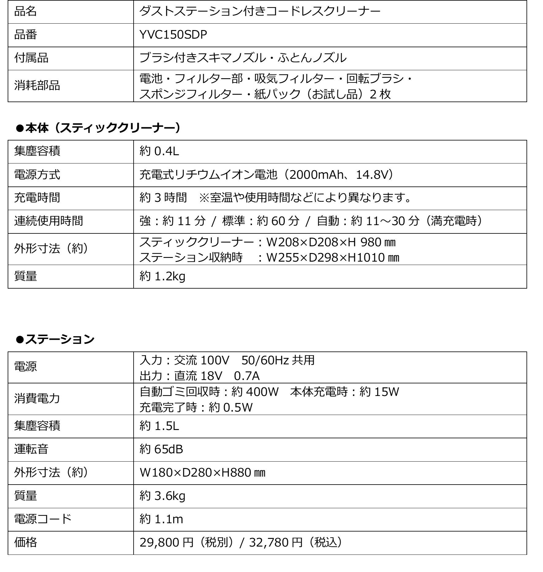 ヤマダホールディングス、ゴミ捨てまで全自動のダストステーション付きコードレスクリーナーを発売|取扱サイト(2枚目)