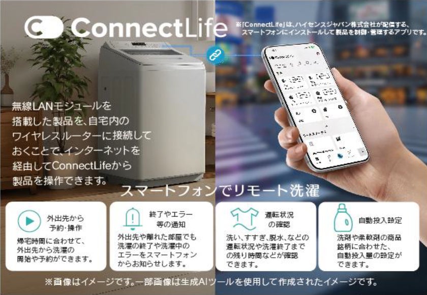 ヤマダホールディングス、DDMインバーター搭載の全自動洗濯機「RORO」4機種を発売｜製品仕様とラインアップ（2枚目）