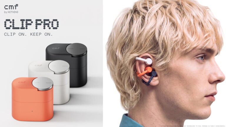 Nothing、ブランド初のクリップ型オープンイヤーイヤホン「CMF Clip Pro」を発売