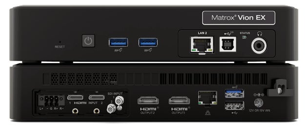 ジャパンマテリアル、4K対応IP-to-IPビデオゲートウェイ『Matrox Vion』を発売｜Vion EX（型番：VION-EXY）（3枚目）