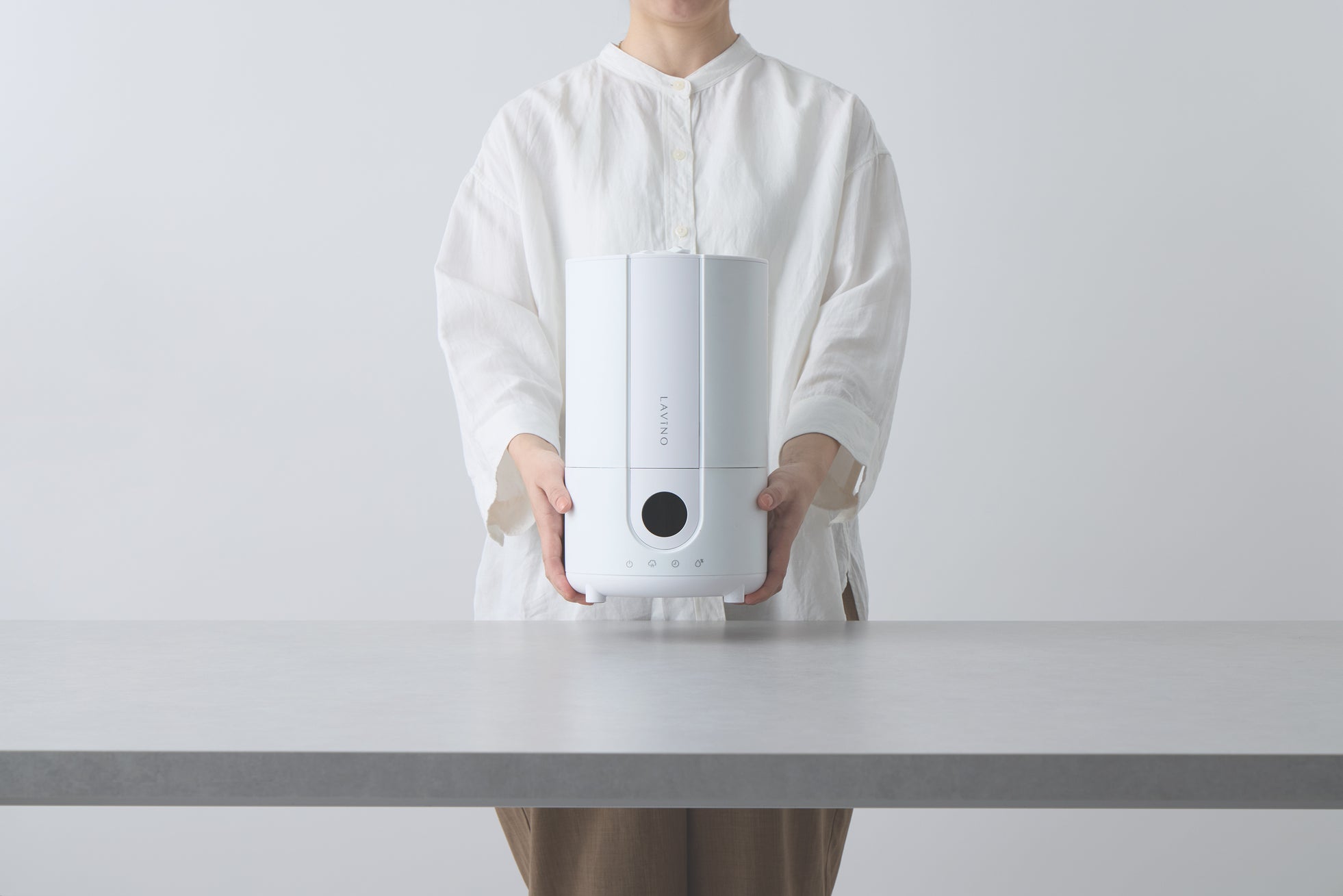 LAViNO、100℃加熱と超音波冷却を採用したハイブリッド加湿器「スチームノクターン」を発売|製品の仕様と価格(4枚目)