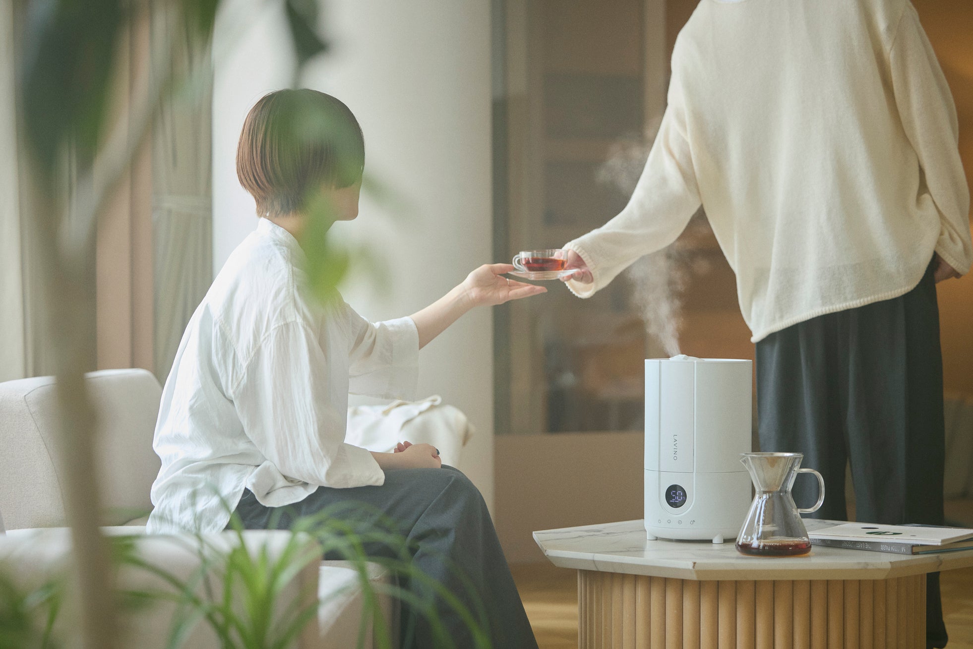 LAViNO、100℃加熱と超音波冷却を採用したハイブリッド加湿器「スチームノクターン」を発売|製品の仕様と価格(3枚目)
