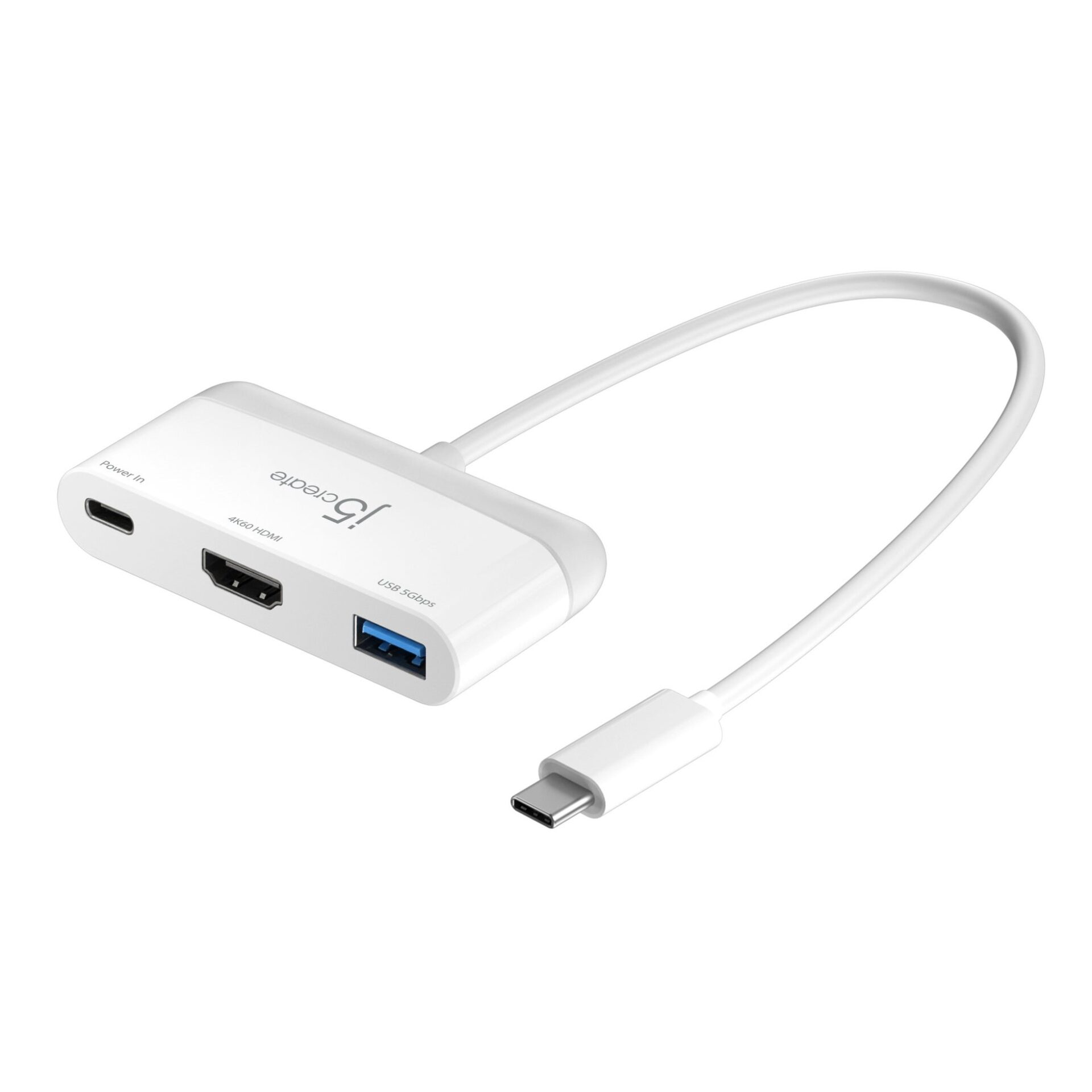 j5create、USB-Cマルチハブや140W GaN充電器など新製品4モデルを8月12日より発売開始｜USB-C to 4K60Hz HDMI+PD100W 7-in-1 マルチハブ（JCD3006）