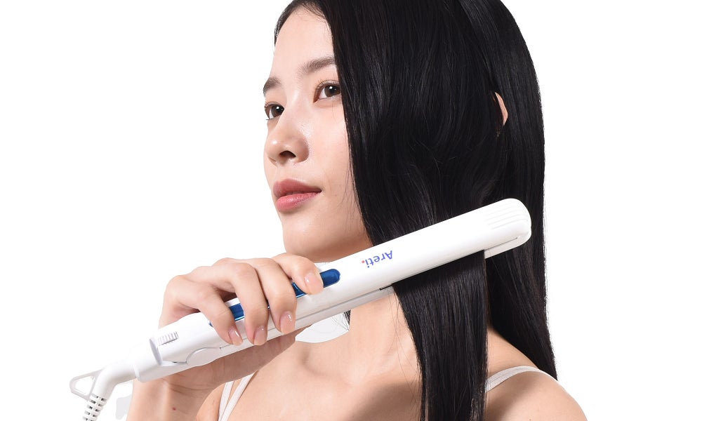 アレティ、楽天スーパーSALEで純セラミックハイブリッドヘアアイロンを100本限定で半額販売｜夏のダメージを受けた髪をいたわるヘアアイロン