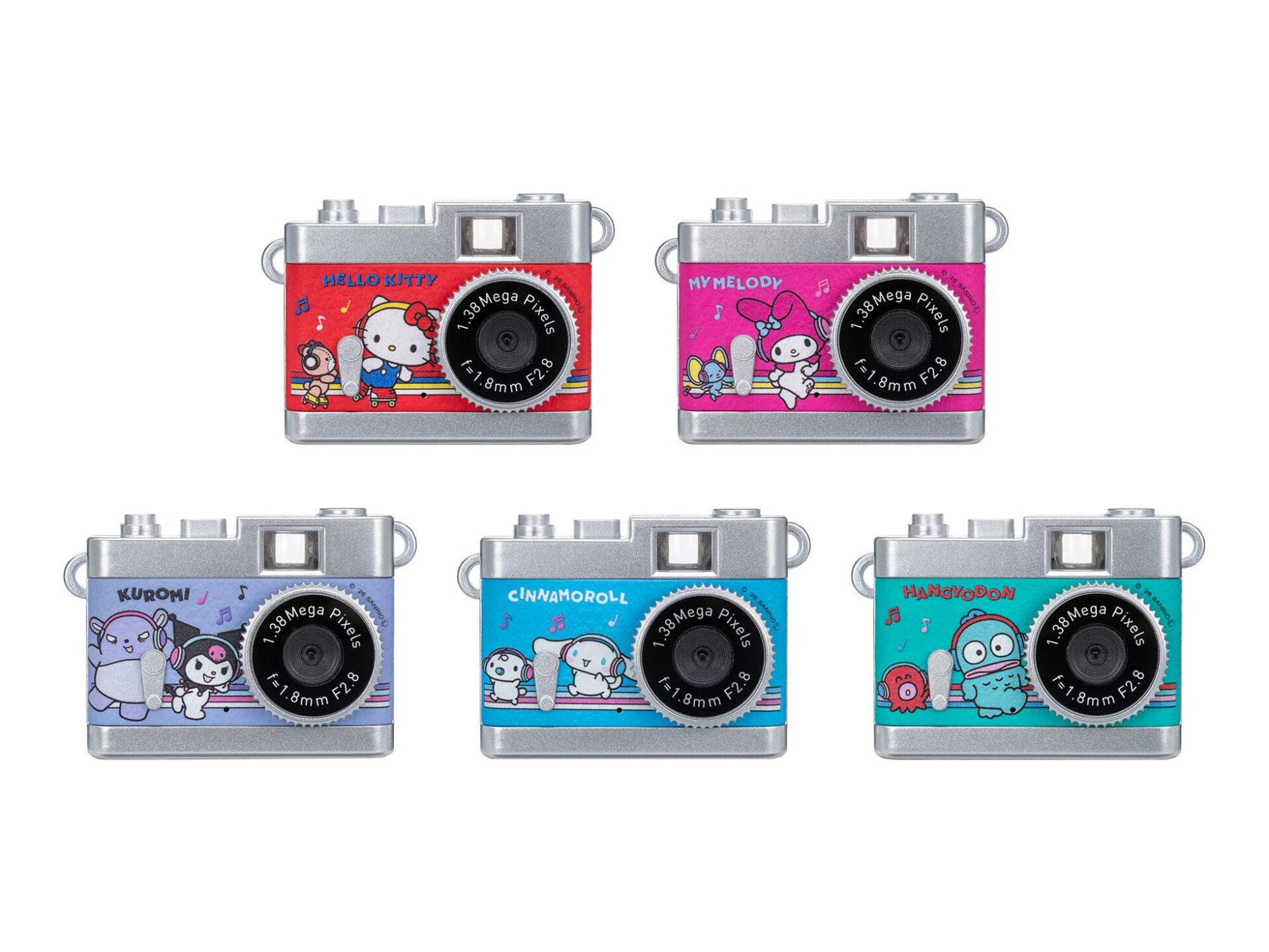 ケンコー・トキナー、サンリオキャラクターデザインの超小型トイデジタルカメラ「STREET」シリーズを発売｜製品情報とリンク（2枚目）