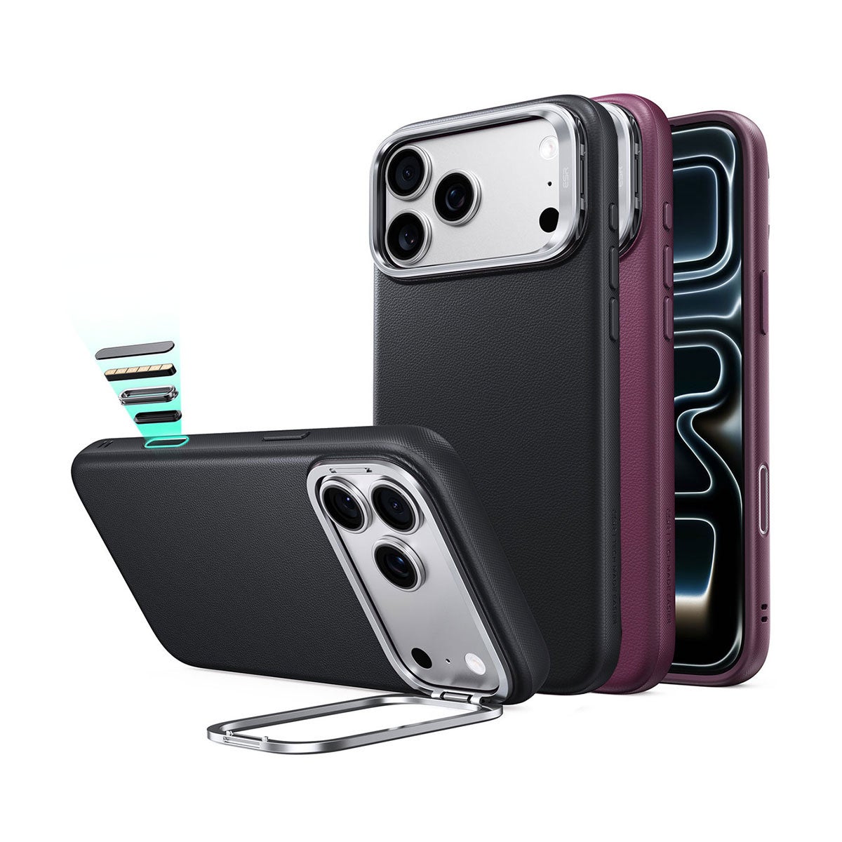 ロア・インターナショナル、角度調節可能なカメラスタンドを搭載したiPhone 18 Pro/Pro Max用ケース「Atelier」を発売