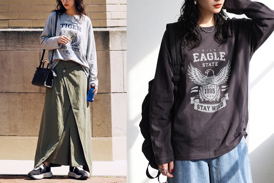antiquaの人気「アニマルシリーズ」に新作ロングTシャツが登場、新たに5柄を加え全10柄へ拡大｜綿100％素材による快適な着心地とシルエット（3枚目）