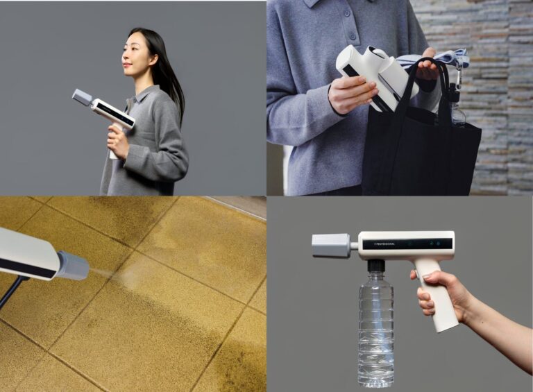 サイエンス、ハンディ次世代型洗浄機「MIRABLE AQUABLAST MINI」がMakuakeで応援購入総額3億7千万円を突破