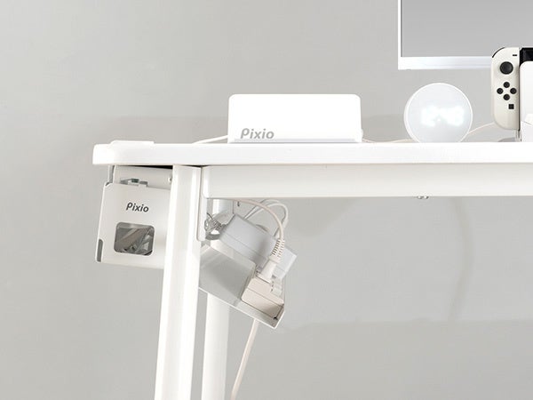 Pixio、トレイ着脱式で2通りに使えるケーブルマネジメントボックス「PXCB1WH」を発売