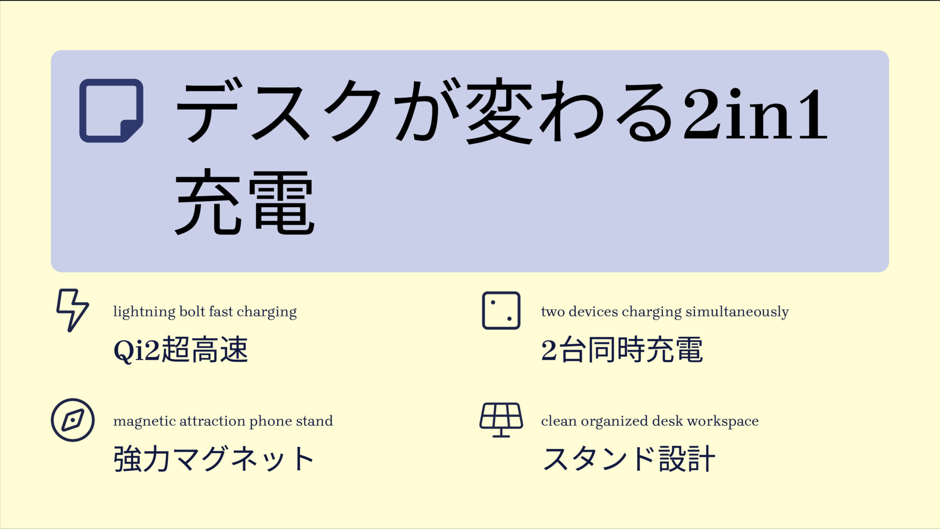 MagGo Wireless Charger (2-in-1, Dock Stand)を評価!|ピタッと吸着!最新iPhoneが爆速充電できるAnkerの魔法 のまとめスライド