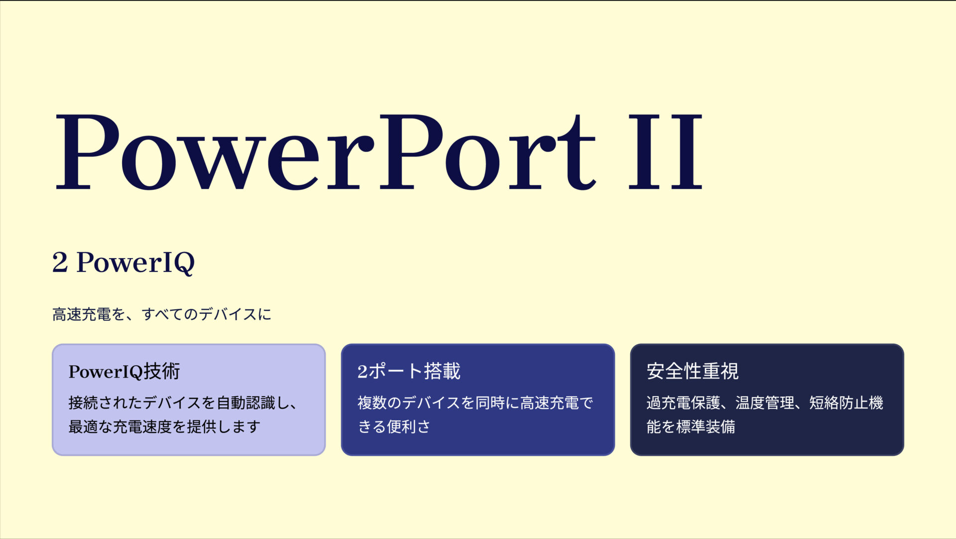 PowerPort II – 2 PowerIQ のアイキャッチ画像