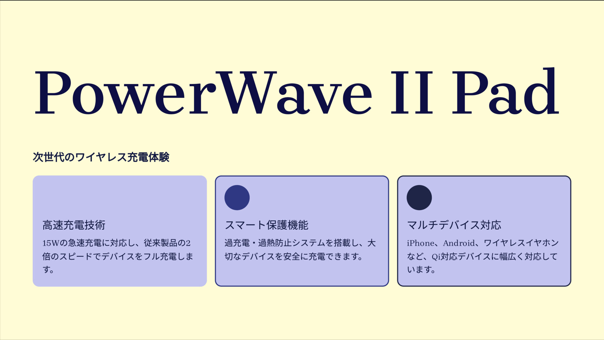 PowerWave II Pad のアイキャッチ画像