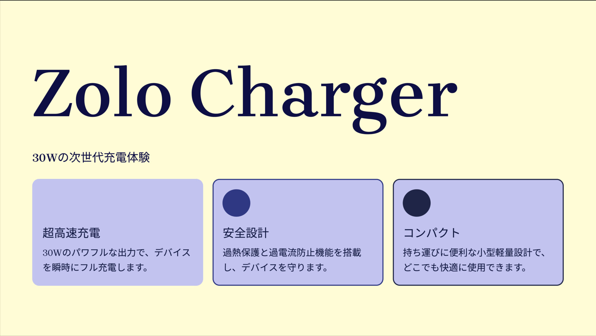 Zolo Charger (30W) のアイキャッチ画像