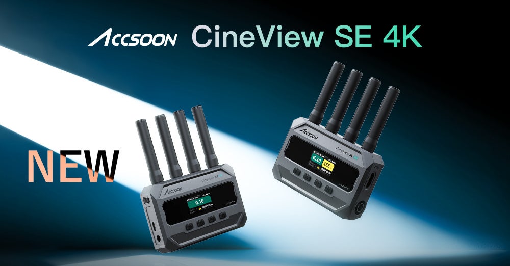 システムファイブ、カメラコントロール機能搭載の映像無線伝送システム「Accsoon CineView SE 4K」を発売 - 画像2