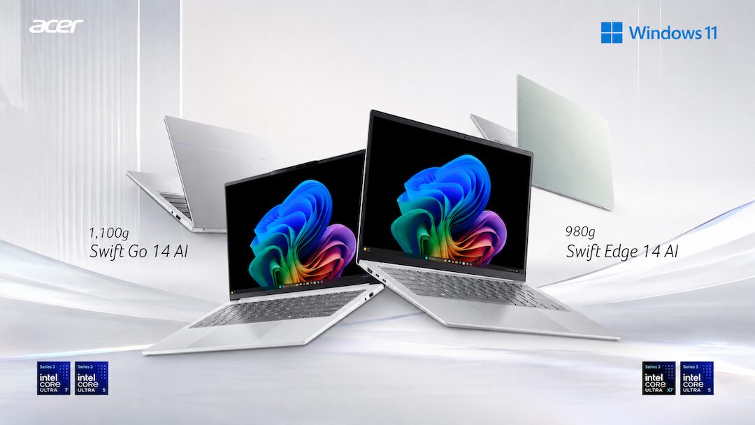 日本エイサー、AI性能を強化した14インチノート「Swift Edge 14 AI」など4機種を発表 - 画像1