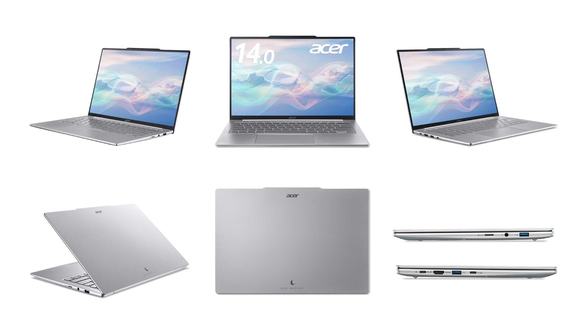 日本エイサー、約980gの軽量14型ノート「Acer Swift Air 14」を発売 - 画像4