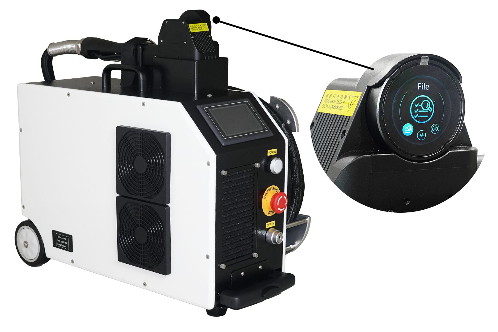 アコン、高出力300Wのパルスレーザークリーナーを発売 - 画像4