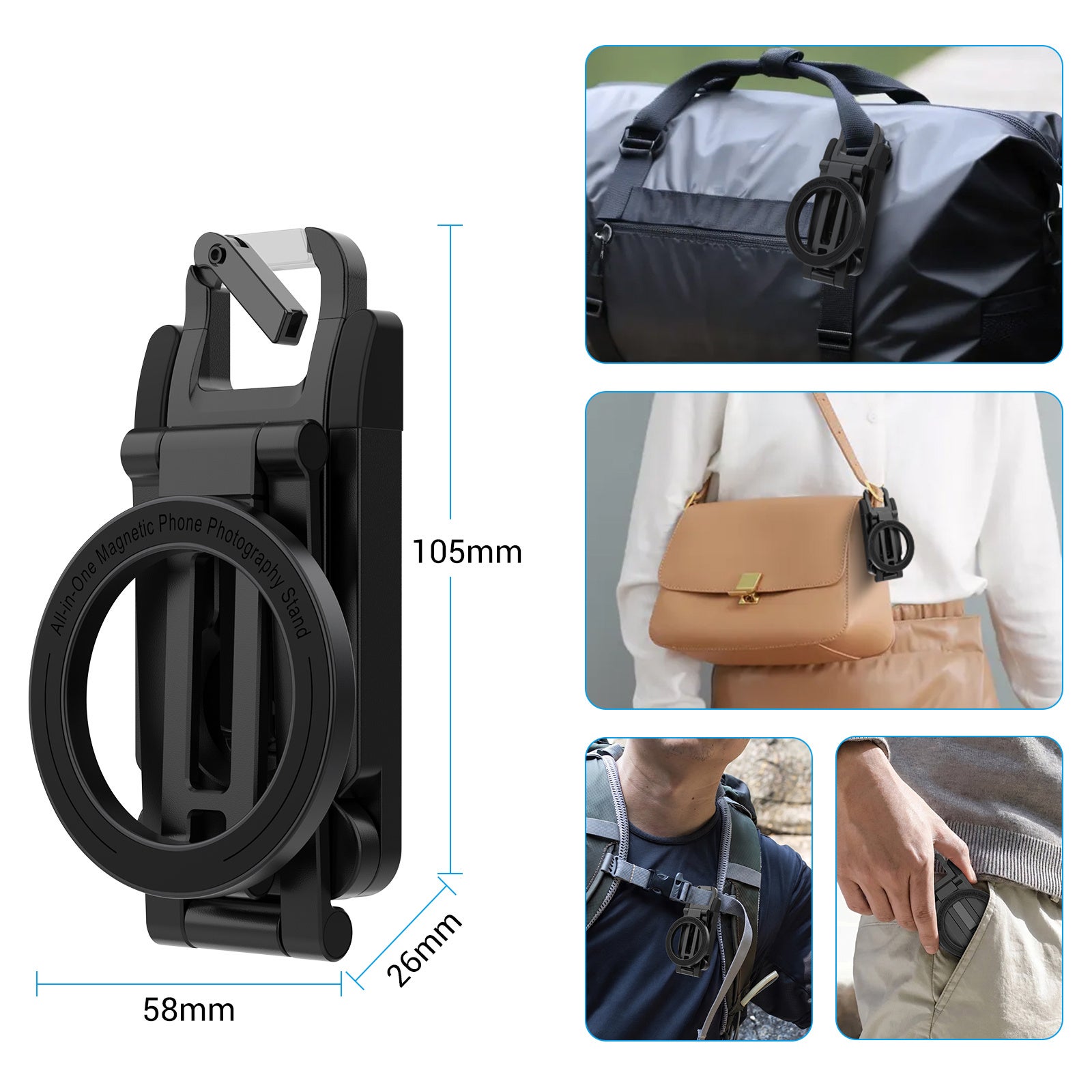 株式会社Active、1台5役の多機能スマホスタンド「MagStand」をMakuakeで予約販売開始｜安定性を高める素材と固定機能