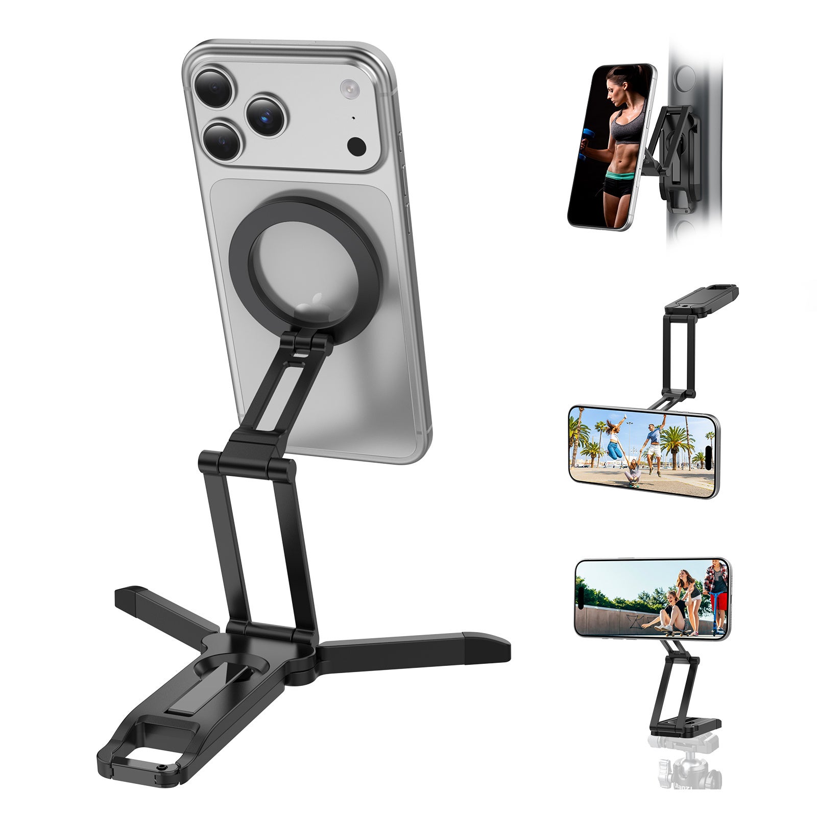 株式会社Active、1台5役の多機能スマホスタンド「MagStand」をMakuakeで予約販売開始|製品スペックと予約販売について