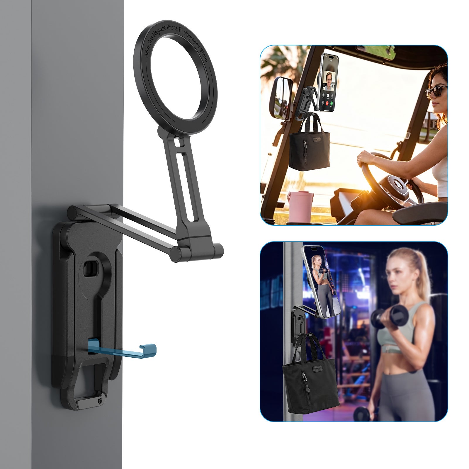 株式会社Active、1台5役の多機能スマホスタンド「MagStand」をMakuakeで予約販売開始|安定性を高める素材と固定機能