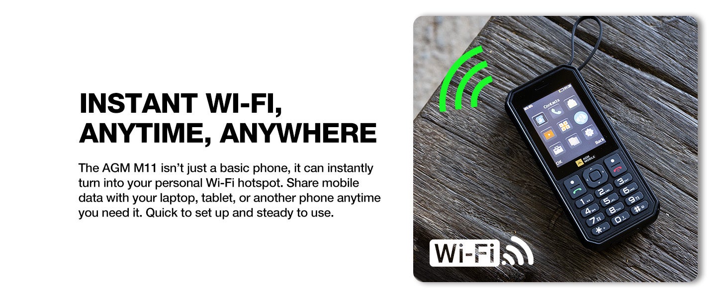 通話も充電も!多機能フィーチャーフォン「AGM M11」新発売 - 画像5