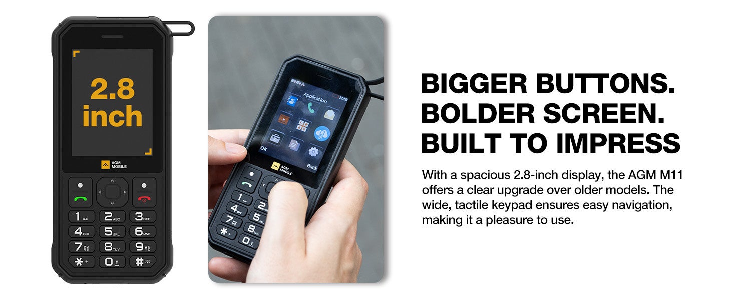 通話も充電も！多機能フィーチャーフォン「AGM M11」新発売 - 画像7