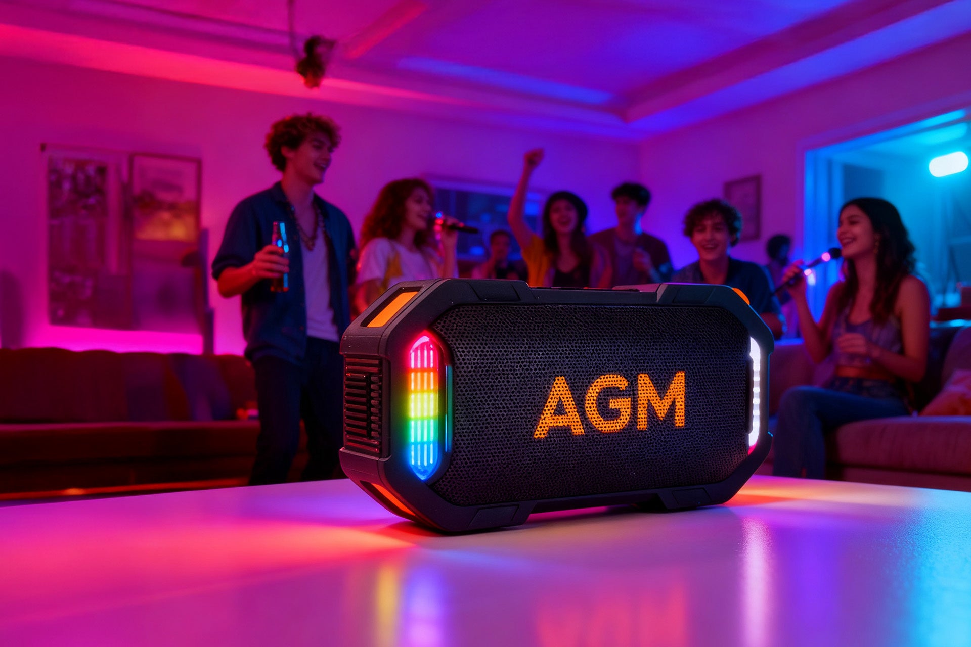 磁石でどこでも設置！AGMのポータブルスピーカー「MagROCK」発売 - 画像6