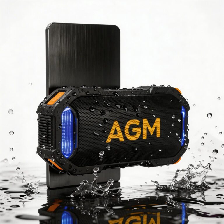AGM、防水・マグネット固定対応のポータブルスピーカー「MagROCK」を発売