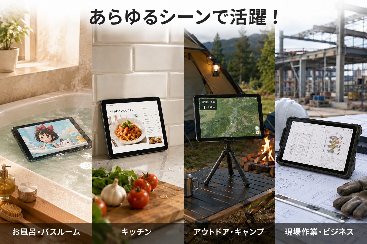 AGM、防水・耐衝撃タブレット「AGM PAD P1 Lite」を2,000円値下げ|活用シーンとスペック詳細