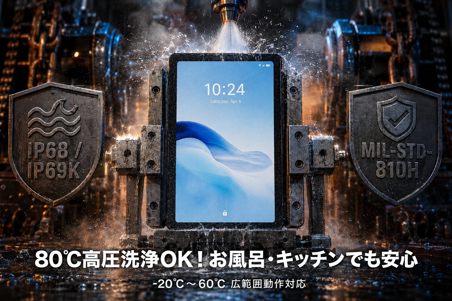 AGM、防水・耐衝撃タブレット「AGM PAD P1 Lite」を2,000円値下げ|製品スペック一覧