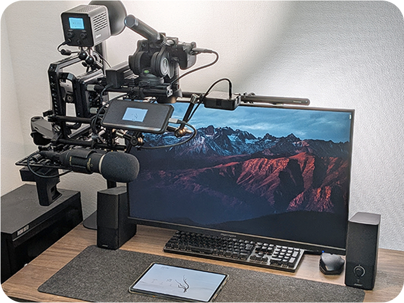 ALZAR、モニターアームで機材を配置できる拡張型フレーム「DeskRig」を発売 - 画像7