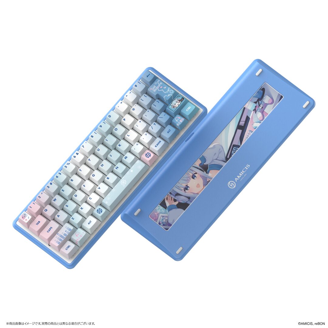 AMICIS、碧依さくら監修のゲーミングキーボードを受注販売開始 - 画像2