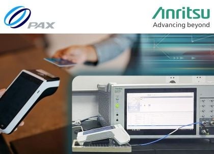 PAX Technology、決済端末評価にアンリツのテスタを採用 - 画像1