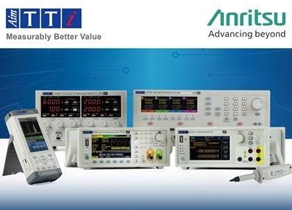 アンリツ、TTi社と販売契約を締結し測定器の製品群を拡充 - 画像1