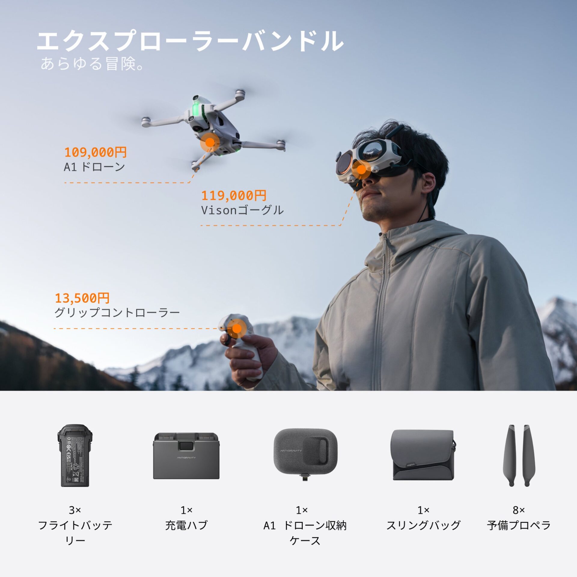 Insta360のドローンブランド「Antigravity」、最大5万2900円OFFのセールを開催 - 画像7