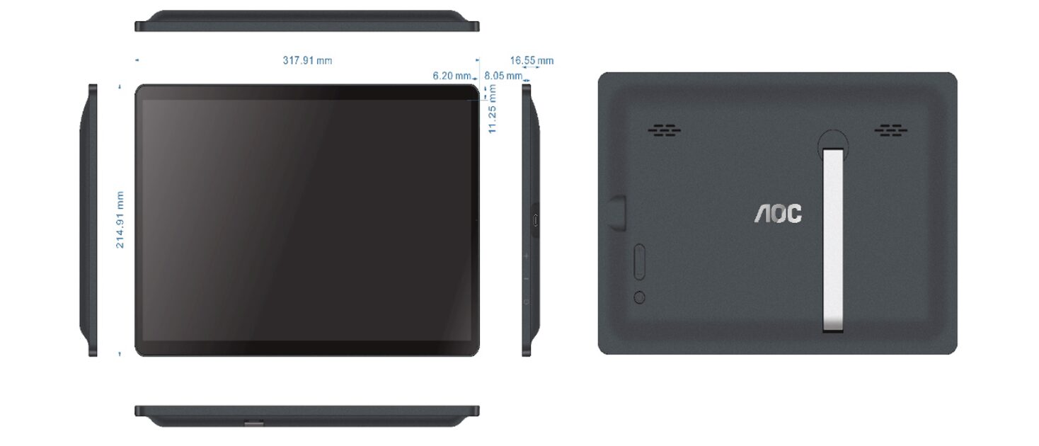 AOC、独自技術SSE搭載の14型ワイヤレスディスプレイ「Elucida」を発売 - 画像4