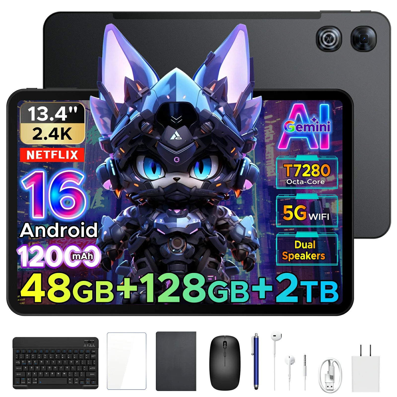 AORLYM、13.4インチタブレット「P13」を楽天スーパーSALEで28%OFF販売 - 画像2